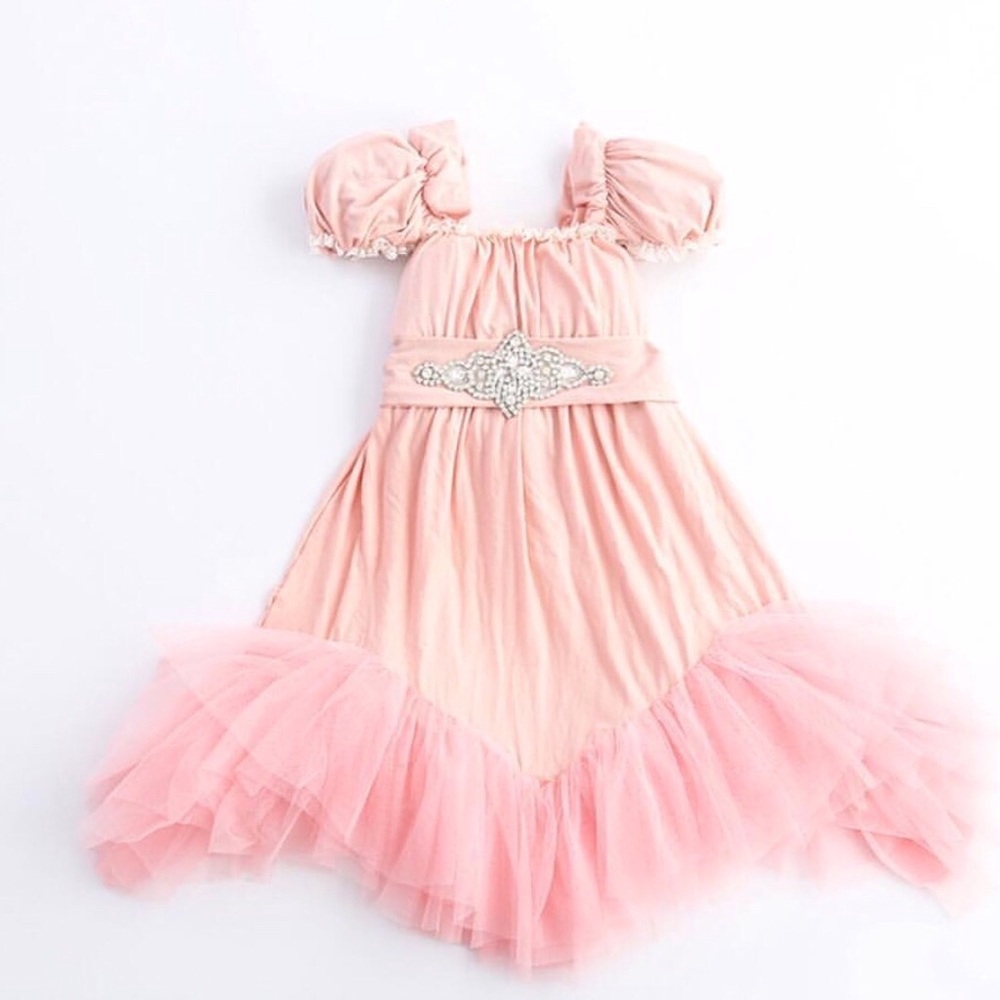 The Holly- Pink Fluttery Dress